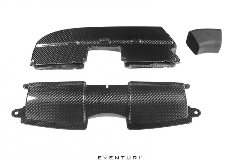 Laden Sie das Bild in Galerie -Viewer, Eventuri Carbon Ducts Luftleitung für BMW M3 E90/E92/E93