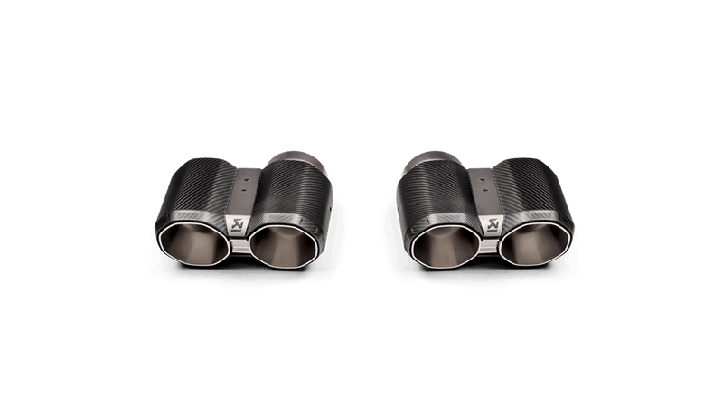 Laden Sie das Bild in Galerie -Viewer, Akrapovic Slip-On Titan Endschalldämpfer Set für BMW M4 G82/G83 mit ECE-Zulassung - S-BM/TI/33H