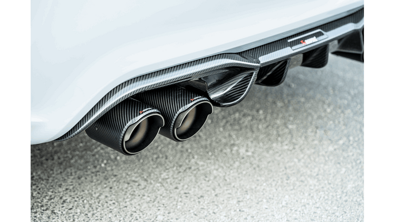 Laden Sie das Bild in Galerie -Viewer, Akrapovic Slip-On Titan Endschalldämpfer für BMW M2 CS F87 ECE-Zulassung
