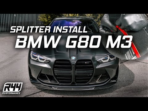 Laden und spielen Sie Video in Galerie -Viewer, R44/MHC+ Carbon SP1 Frontlippe / Frontsplitter für BMW M3 G80/G81 / M4 G82/G83