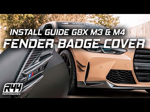 Laden und spielen Sie Video in Galerie -Viewer, R44/MHC+ Carbon Side Fender / Seiteneinlässe Kotflügel für BMW M3 G80/G81
