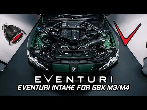 Laden und spielen Sie Video in Galerie -Viewer, Eventuri Carbon Ansaugsystem für BMW M3 G80/G81 / M4 G82/G83 G8x S58 Motor - EVE-G8XM-CF-INT
