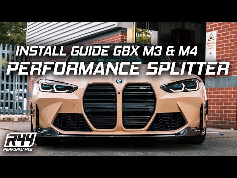 Laden und spielen Sie Video in Galerie -Viewer, R44/MHC+ Carbon Frontlippe / Frontsplitter Performance Style für BMW M3 G80/G81 & M4 G82/G83