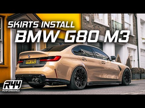 Laden und spielen Sie Video in Galerie -Viewer, R44/MHC+ Carbon SK1 Seitenschweller / Side Skirts für BMW M3 G80/G81 / M4 G82/G83