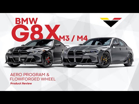 Laden und spielen Sie Video in Galerie -Viewer, Vorsteiner VRS Aero Carbon Kühlergrill Front Kidney Grill with ACC für BMW M3 G80/G81 & M4 G82/G83