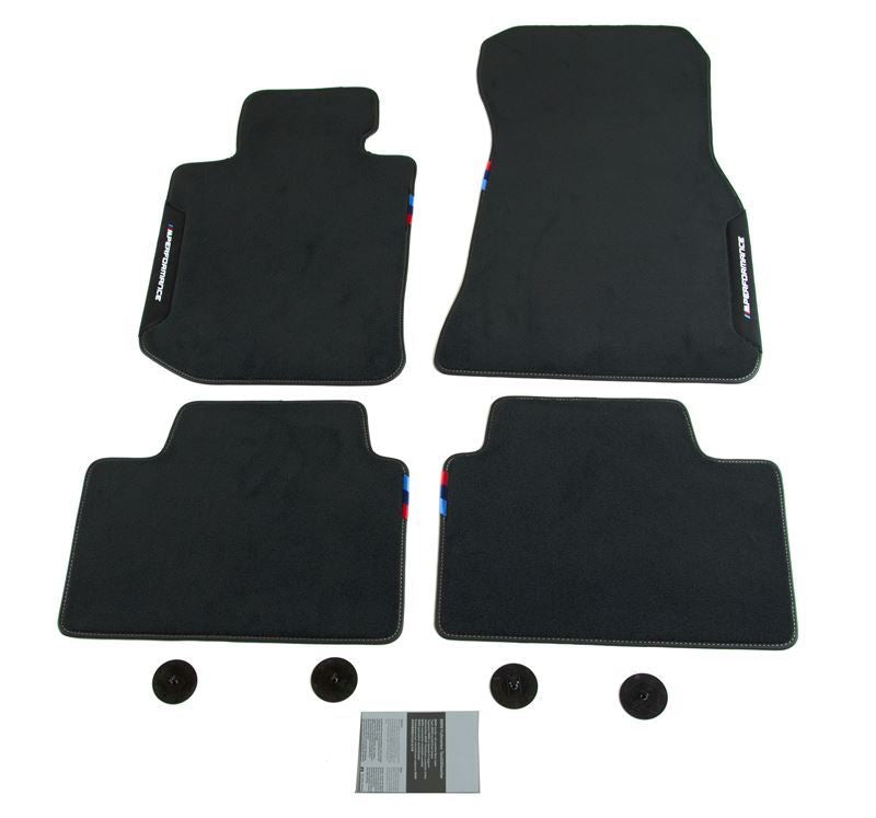 Laden Sie das Bild in Galerie -Viewer, BMW M Performance Fußmatten Set für BMW M3 G80 G81 / M3 CS G80 - 51472457270