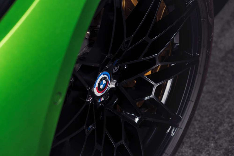 Laden Sie das Bild in Galerie -Viewer, BMW M 50 Jahre Radnabenabdeckung/Felgendeckel/Nabendeckel Ø 55 mm - 36125A57484