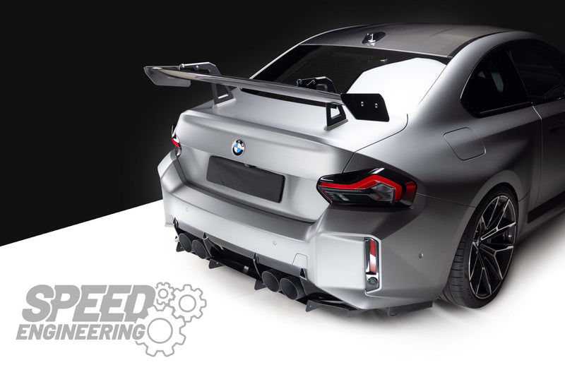 Laden Sie das Bild in Galerie -Viewer, Speed Engineering - Big Swan Neck Wing Heckflügel für BMW M2 G87 - 14758
