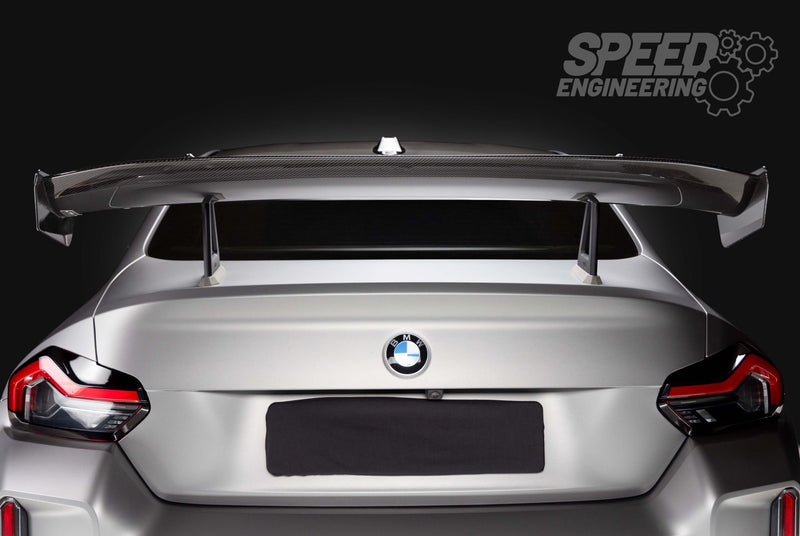 Laden Sie das Bild in Galerie -Viewer, Speed Engineering - Big Swan Neck Wing Heckflügel für BMW M2 G87 - 14758
