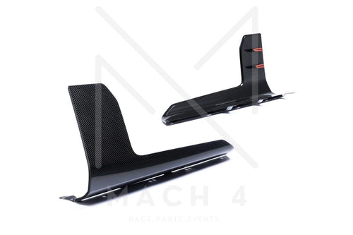 BMW M Performance Schwelleraufsatz Flaps Carbon Seite Set für BMW M2 G87 - 51195A44DE2 / 51195A44DE7