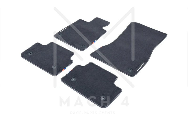 Laden Sie das Bild in Galerie -Viewer, BMW M Performance Fussmatten Satz / Floor Mat Set für BMW M5 G90/G99 - 51475A89892
