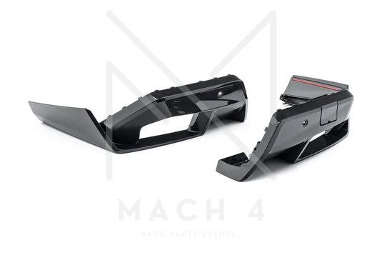 BMW M Performance Heckdiffusor / Heck Einsatz Carbon für BMW M5 G90/G99 - 51755B6E579/51755B6E580