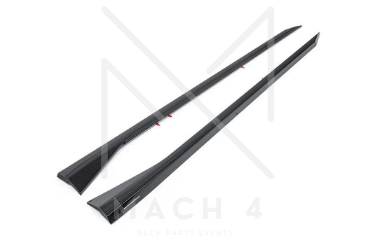 BMW M Performance Schwelleraufsatz / Seitenschweller Carbon / Side Skirt für BMW M5 G90/G99 - 51775A70D63/51775A70D64