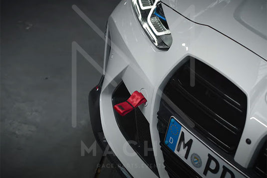 BMW M Performance Tow Strap / Abschleppband / Schlaufe rot für BMW M3/M4 G80/G81/G82/G83 - 72155A57B31