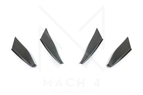 Alpha-N Carbon Front Flaps / Canard Set für BMW M2 G87 - AN-0724