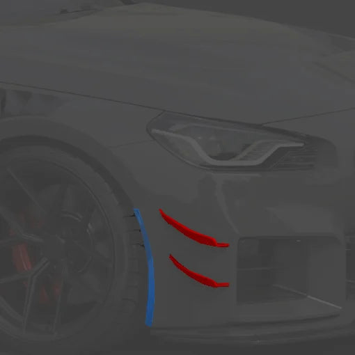 Laden Sie das Bild in Galerie -Viewer, Alpha-N Carbon Aeroblades für BMW M2 G87 - AN-0726
