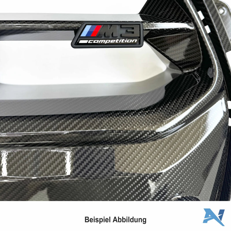 Laden Sie das Bild in Galerie -Viewer, Alpha-N Grill Emblem Einsatz / Front Grill Emblem Retainer für BMW M3 G80/G81 / M4 G82/G83 G8x - AN-727
