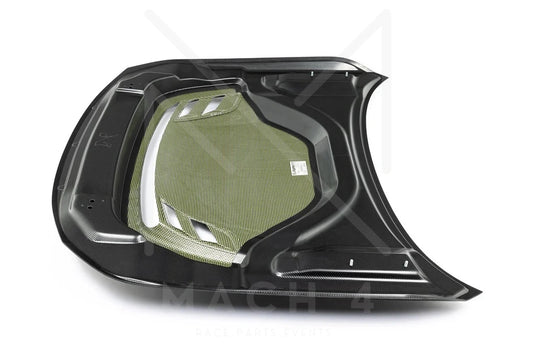 Alpha-N Carbon Clubsport Motorhaube mit Einsatz / Clubsport Hood with Vent für BMW M2 G87 - AN-0735 / AN-0731