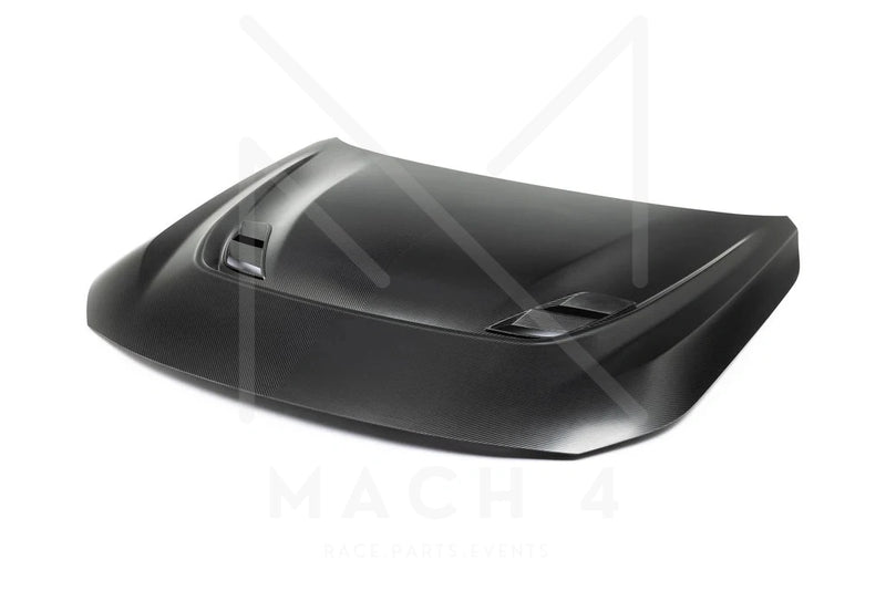 Laden Sie das Bild in Galerie -Viewer, Alpha-N Carbon Clubsport Motorhaube mit Einsatz / Clubsport Hood with Vent für BMW M2 G87 - AN-0735 / AN-0731
