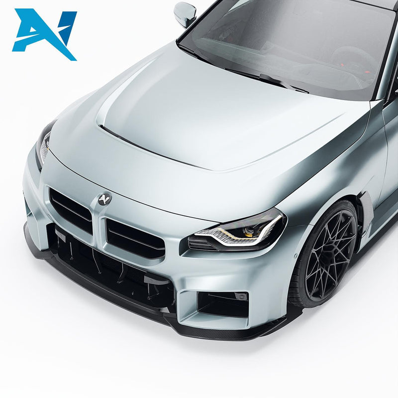 Laden Sie das Bild in Galerie -Viewer, Alpha-N Carbon Motorhaube mit Einsatz / Vent für BMW M2 G87 - AN-G8705
