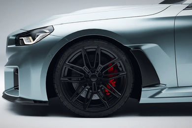 Alpha-N Carbon Kotflügel mit Aero-Blade V2 Set / Carbon Front Fender with Blades V2 Set für BMW M2 G87 - AN-G8709