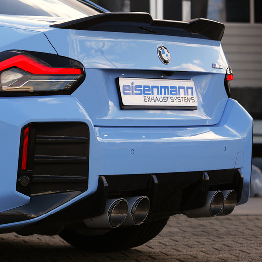 Eisenmann Sport Endschalldämpfer inkl. Endrohren / Abgasanlage für BMW M2 G87 mit EG-Zulassung