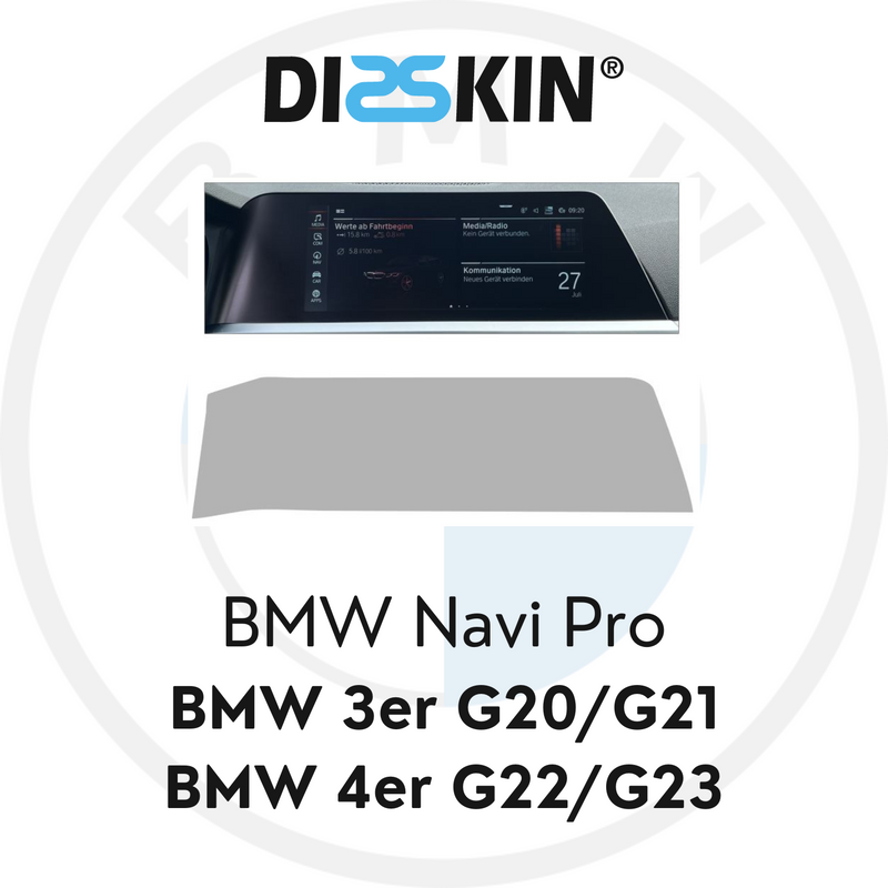 Laden Sie das Bild in Galerie -Viewer, Disskin Displayschutzfolie BMW Navi Pro Display für BMW 3er / 4er / i4 G20/G21/G22/G23/G26 G2x
