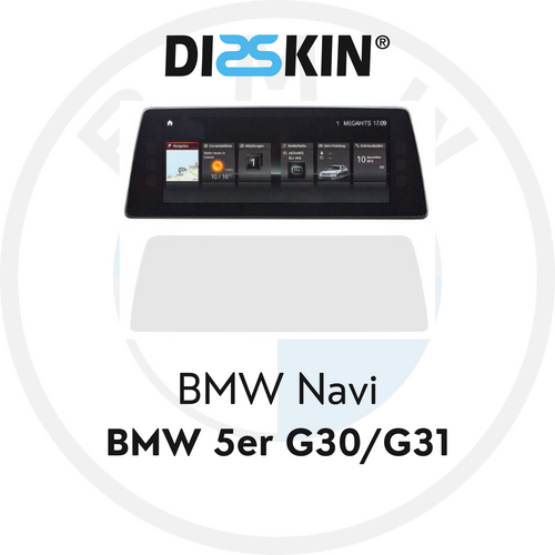 Disskin Displayschutzfolie BMW Navi für BMW 5er G30/G31