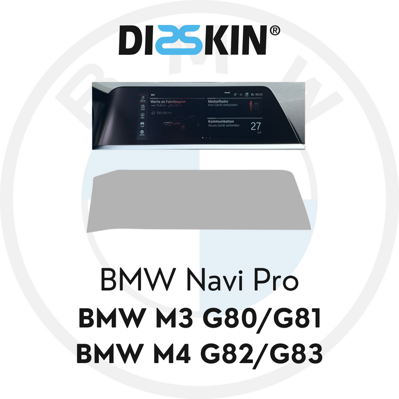 Laden Sie das Bild in Galerie -Viewer, Disskin Displayschutzfolie BMW Navi Pro Display für BMW M3 G80/G81 / M4 G82/G83 G8x
