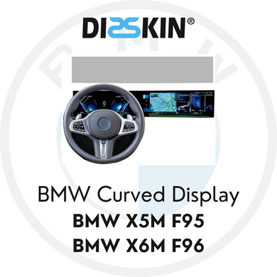 Disskin Displayschutzfolie BMW Curved Display für BMW X5M / X6M F95/F96