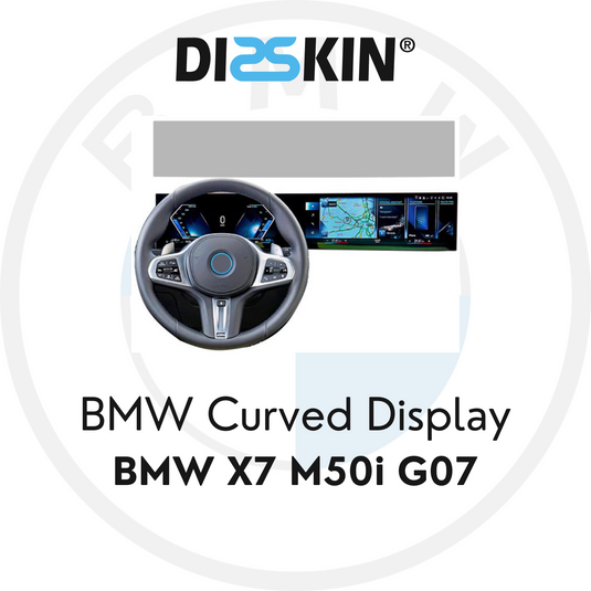 Disskin Displayschutzfolie BMW Curved Display für BMW X7 M50i G07