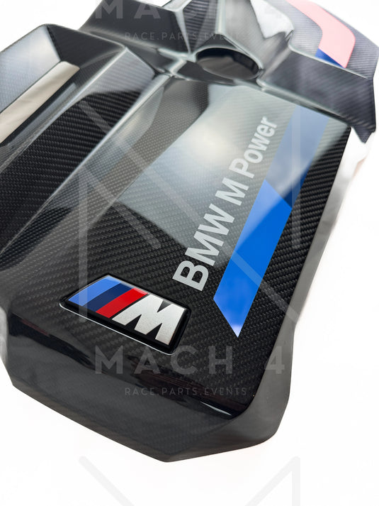 BMW M Performance Carbon Motorabdeckung / Engine Cover für BMW M3 G80/G81 & M4 G82/G83 S58 Motor - 11145B311A3