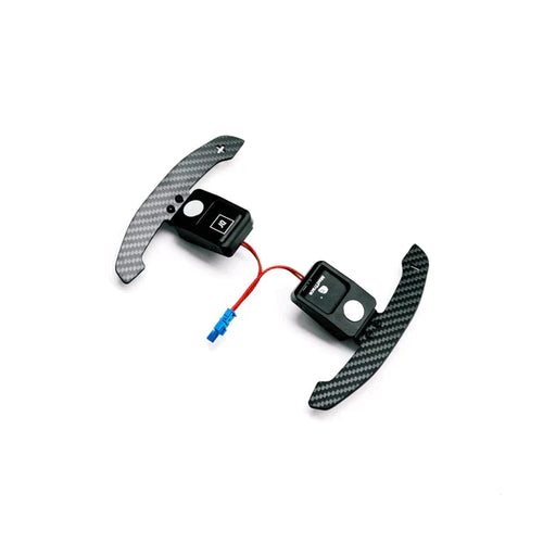 JQ Werks MADTRACE® BMW G Series Clubsport Magnetic Paddle Shifters / Magnet Schaltwippen für BMW M5 F90 / M8 F91/F92/F93