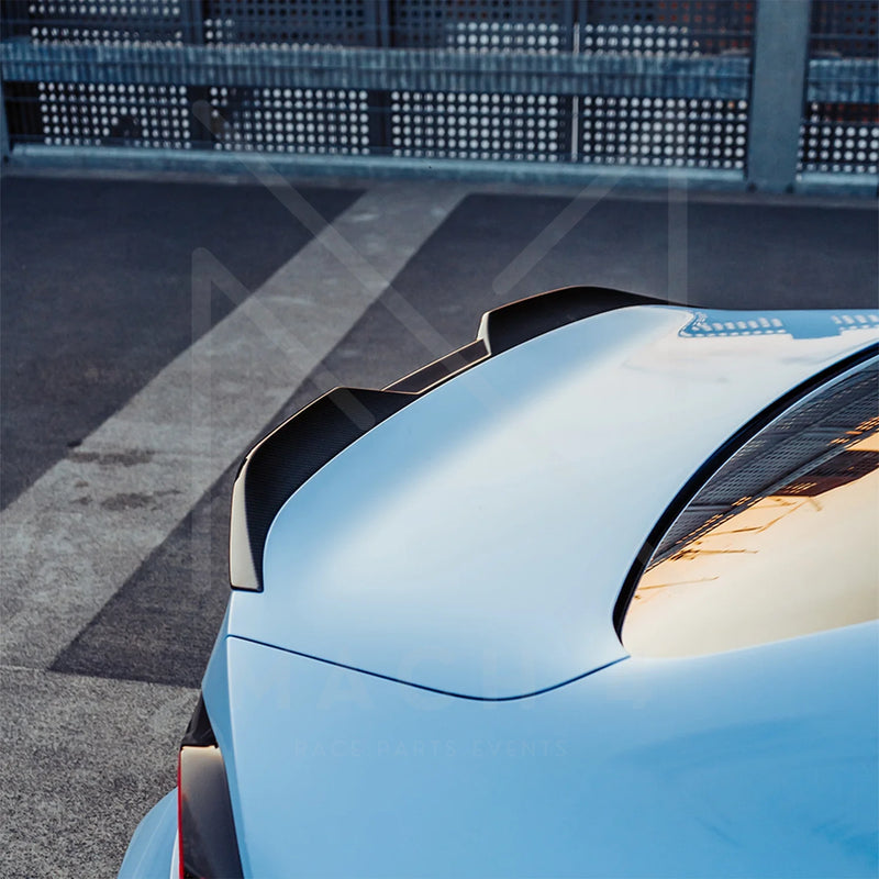 Laden Sie das Bild in Galerie -Viewer, R44/MHC M Performance Style Carbon Spoiler Lippe für BMW M2 G87
