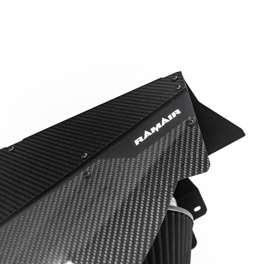 Ramair Proarm Series offenes Ansaugkit / offene Ansaugung Carbon mit Zulassung / TÜV für BMW M3 G80/G81 / M4 G82/G83 S58 - PRK-276-BK