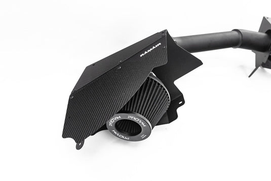 Ramair Proarm Series offenes Ansaugkit / offene Ansaugung Carbon mit Zulassung / TÜV für BMW M3 G80/G81 / M4 G82/G83 S58 - PRK-276-BK