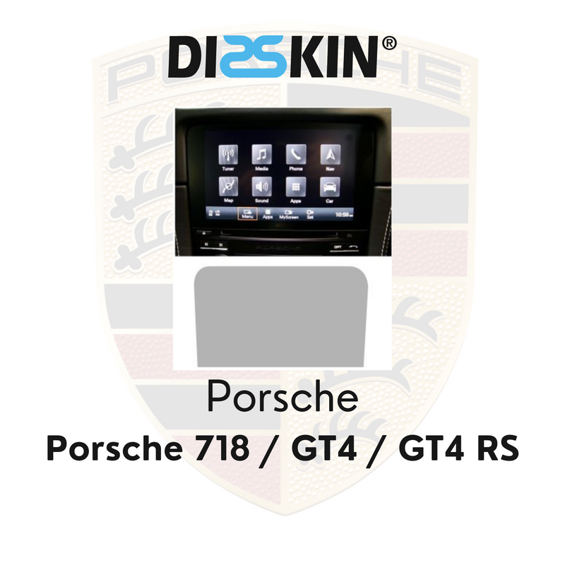 Laden Sie das Bild in Galerie -Viewer, Disskin Displayschutzfolie Porsche Navi 718 für Porsche 718 / 718 GT4 / 718 GT4 RS (alle Modelle)
