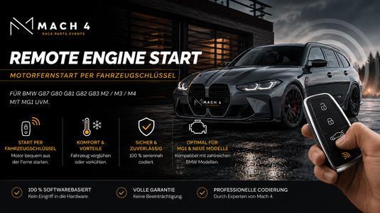 Remote Engine Start "Motorstart per Fahrzeugschlüssel" für BMW M3 G80/G81 M4 G82/G83 S58