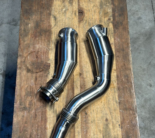 MH-Pipes Downpipes S55 Motor für BMW M2 Competition / M2 CS F87