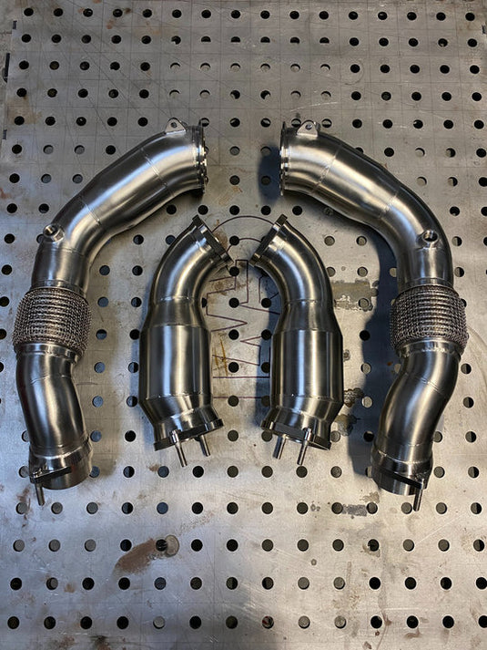 MH-Pipes Downpipes S63 Motor für BMW M8 F91/F92/F93 LCI / M8 Competition F91/F92/F93 LCI