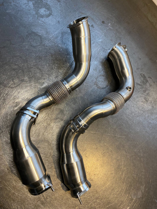 MH-Pipes Downpipes S63 Motor für BMW M8 F91/F92/F93 LCI / M8 Competition F91/F92/F93 LCI