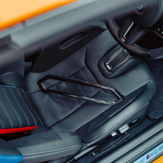 SHFT Carbon glanz Air Vent Trim / Klima Interieur Abdeckung Lüftung für BMW M2 G87