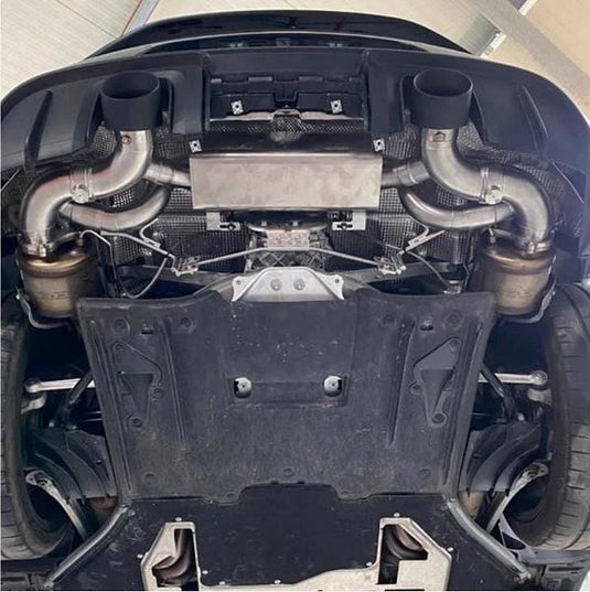 Grail Abgasanlage für Porsche 718 GT4 mit ECE-Zulassung
