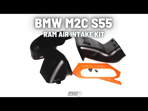 Laden und spielen Sie Video in Galerie -Viewer, Speed Engineering - Ram Air Intake Kit S55 für BMW M2 Competition / CS F87 - 13346
