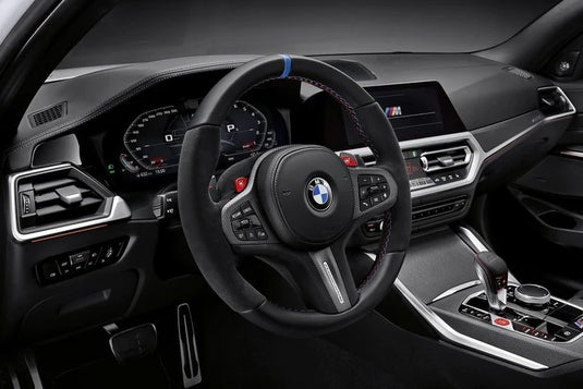 BMW M Performance Lenkrad Abdeckung Alcanatara/Carbon für BMW G-Serie - 32302463594
