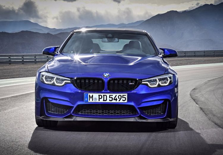 Laden Sie das Bild in Galerie -Viewer, BMW M M3/M4 CS Carbon Frontsplitter/Frontlippe für BMW M3/M4 F80/F82 - 51118076049
