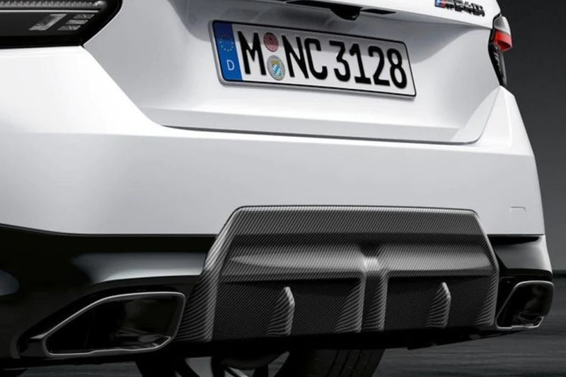 Laden Sie das Bild in Galerie -Viewer, BMW M Performance Carbon Diffusor für BMW 2er M240i G42 - 51125A36893
