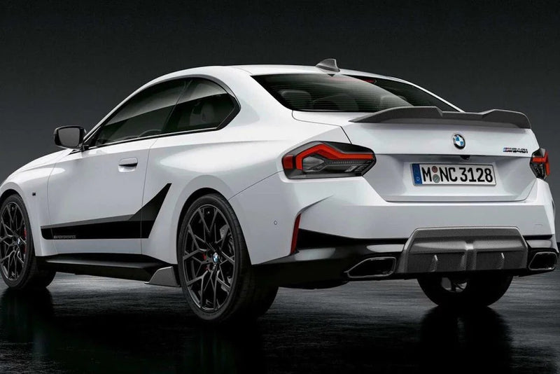 Laden Sie das Bild in Galerie -Viewer, BMW M Performance Carbon Diffusor für BMW 2er M240i G42 - 51125A36893
