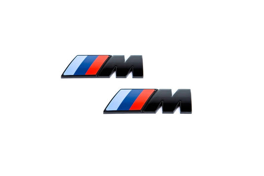 BMW M Performance M Logo schwarz glanz Set für BMW 2er M240i G42 / i4 G26 / 4er G22/G23 - 51145A4B373