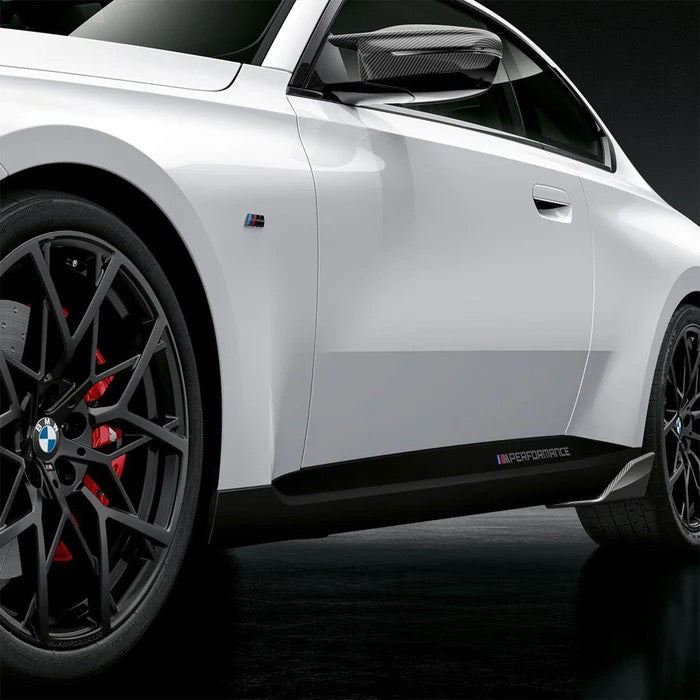 Laden Sie das Bild in Galerie -Viewer, BMW M Performance Carbon Schwelleraufsatz / Seitenschweller Set für BMW 2er M240i G42 - 51195A270F2/51195A270F3
